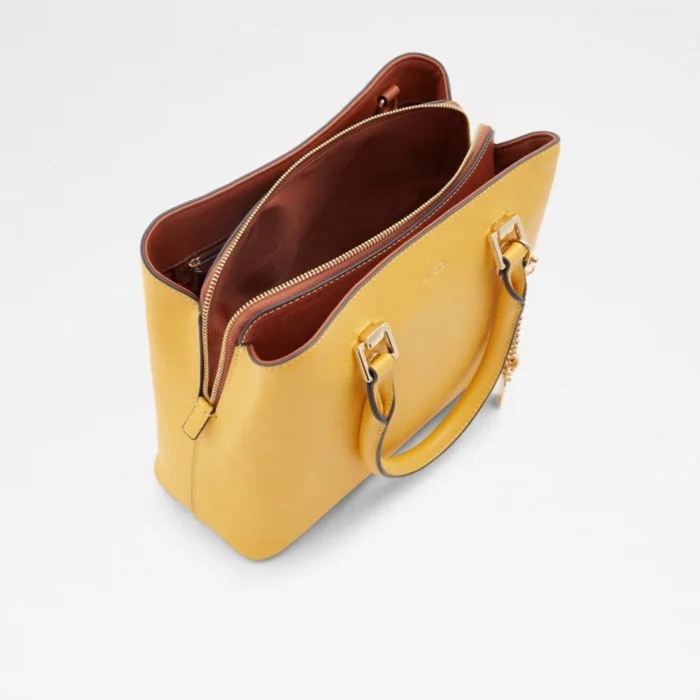 Aldo Preppy Luxury Yellow Women's Handbag | NWT - Picture 3 of 9